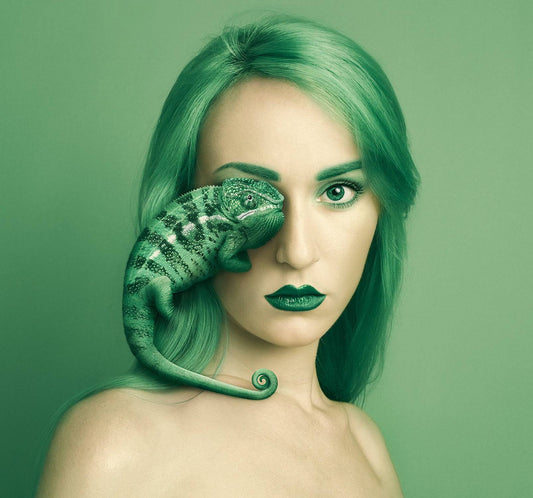 Animeyed, Chameleon, Limited Edition Print