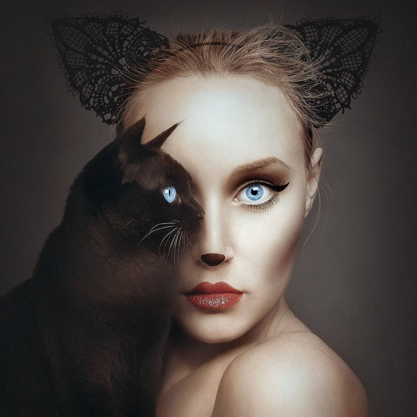Animeyed, Kitty, Limited Edition, Mini Print
