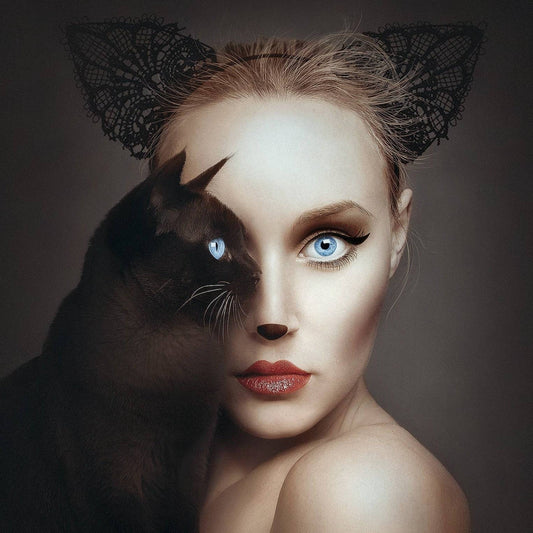 Animeyed, Kitty, Limited Edition, Mini Print