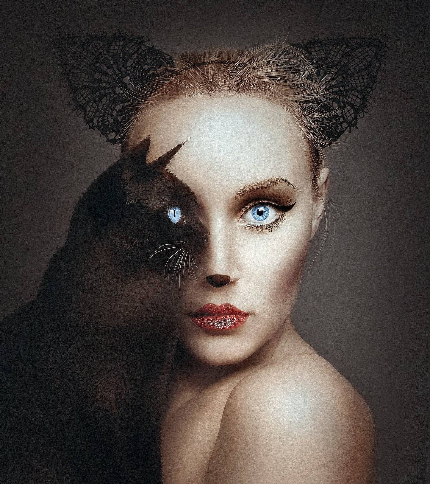 Animeyed, Kitty, Limited Edition Print